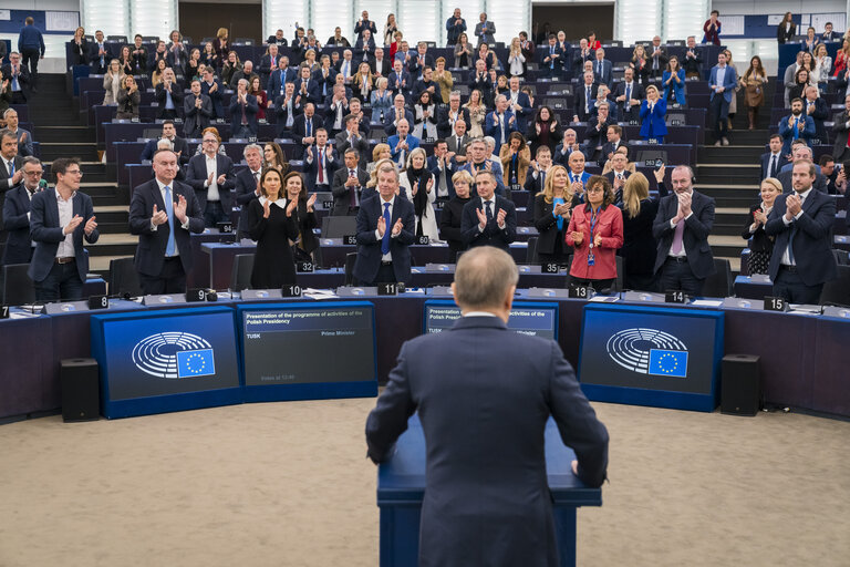 Fotografi 18: EP Plenary session - Presentation of the programme of activities of the Polish Presidency