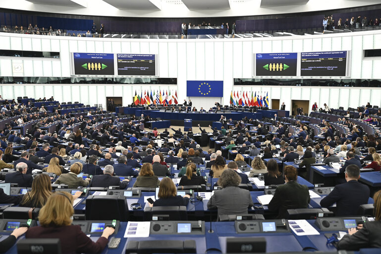 Fotografija 1: EP Plenary session - Voting session