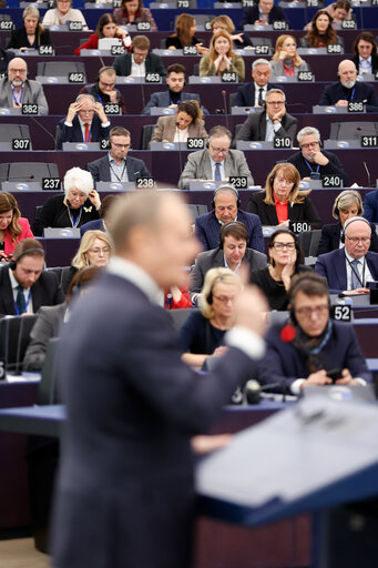 Fotografi 10: EP Plenary session - Presentation of the programme of activities of the Polish Presidency