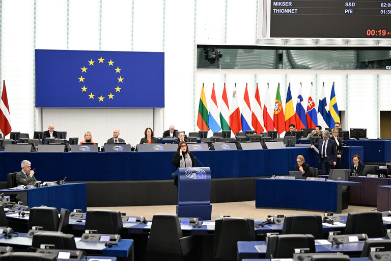 Foto 50: EP Plenary session - Uniting Europe against actors hostile to the EU: time to strengthen our security and defence