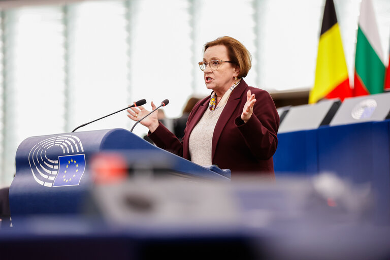 Fotografie 18: EP Plenary session - Failure of the negotiations in Busan for a UN plastic treaty and the urgent need to tackle plastic pollution at international and Union level