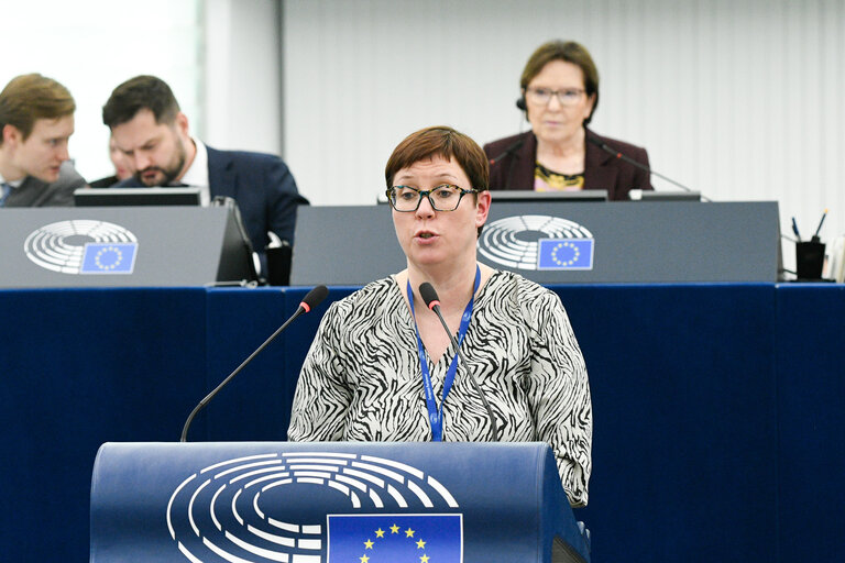 Foto 41: EP Plenary session - Debates on cases of breaches of human rights, democracy and the rule of law