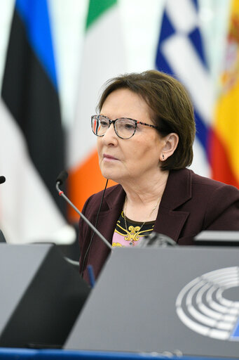 Foto 23: EP Plenary session - Debates on cases of breaches of human rights, democracy and the rule of law