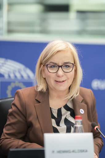 Billede 13: ENVI  Extraordinary meeting - Exchange of views with Paulina Hennig-Kloska, Minister of Climate and Environment, Polish Council Presidency