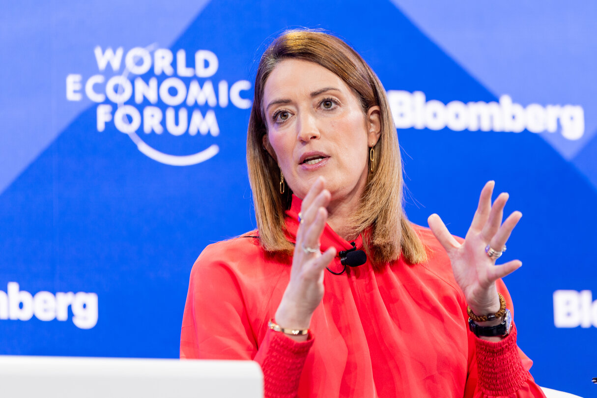 World Economic Forum Annual Meeting 2025 in Davos, Switzerland