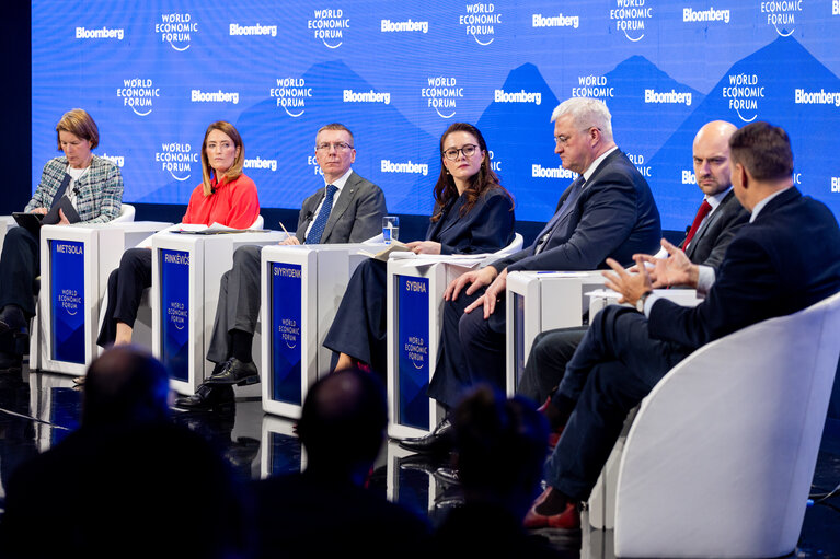 World Economic Forum Annual Meeting 2025 in Davos, Switzerland