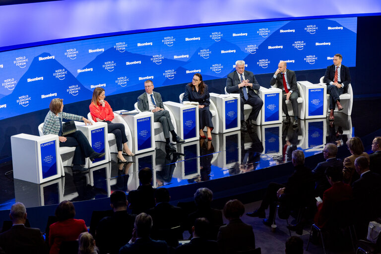 World Economic Forum Annual Meeting 2025 in Davos, Switzerland