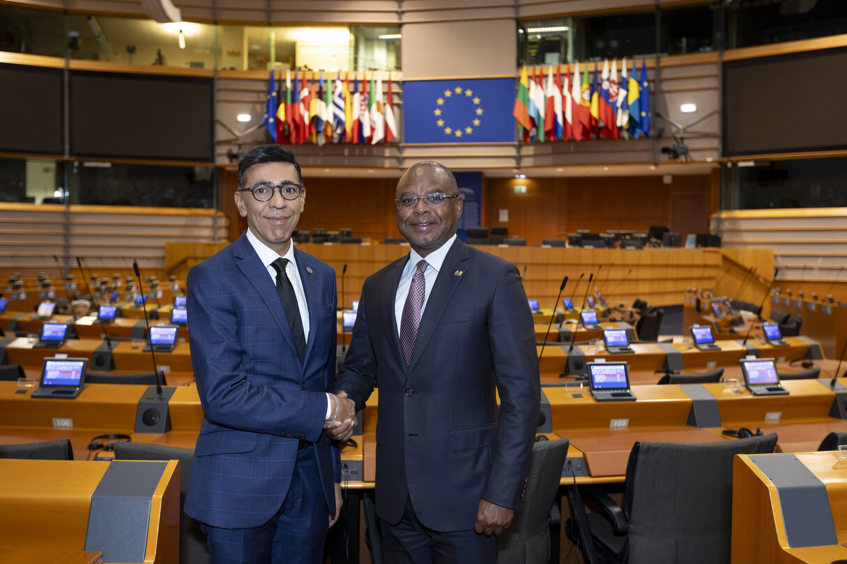 Younous Omarjee, EP Vice- President meets with Hon. Amason Kingi, Speaker of the Senate of the Republic of Kenya