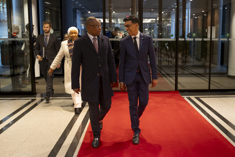 Younous Omarjee, EP Vice- President meets with Hon. Amason Kingi, Speaker of the Senate of the Republic of Kenya