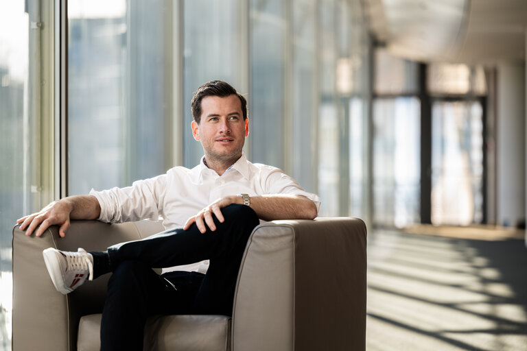 Fotografi 8: Kristoffer STORM in the EP in Brussels