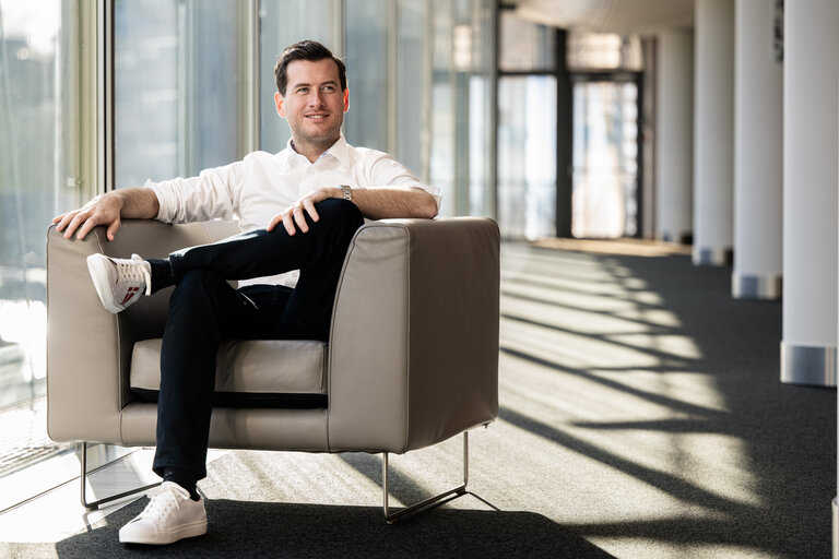 Fotografi 9: Kristoffer STORM in the EP in Brussels