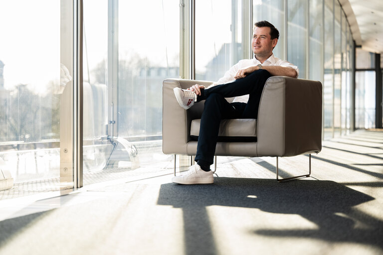 Fotografi 6: Kristoffer STORM in the EP in Brussels