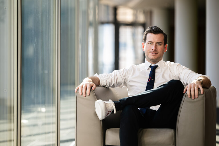 Fotografi 11: Kristoffer STORM in the EP in Brussels