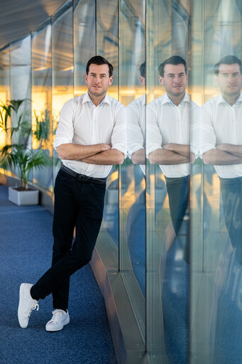 Fotografi 14: Kristoffer STORM in the EP in Brussels