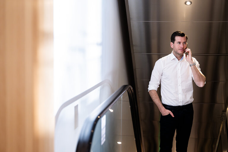 Fotografi 2: Kristoffer STORM in the EP in Brussels