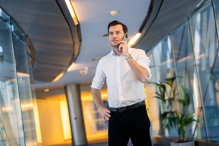 Fotografi 13: Kristoffer STORM in the EP in Brussels