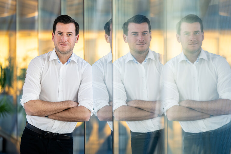 Fotografi 15: Kristoffer STORM in the EP in Brussels