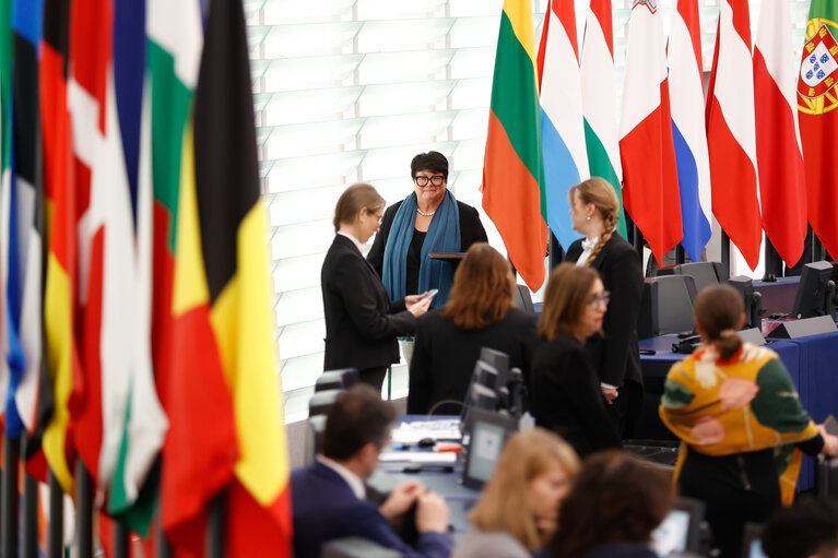 Foto 15: EP Plenary session - Voting session