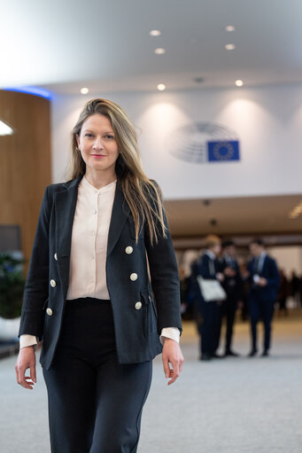 Fotogrāfija 11: Tsvetelina PENKOVA in the EP in Brussels