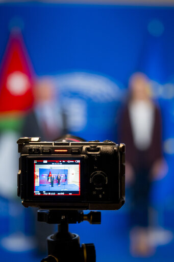 Valokuva 13: Roberta METSOLA, EP President meets with Abdullah II bin Al-Hussein, King of Jordan