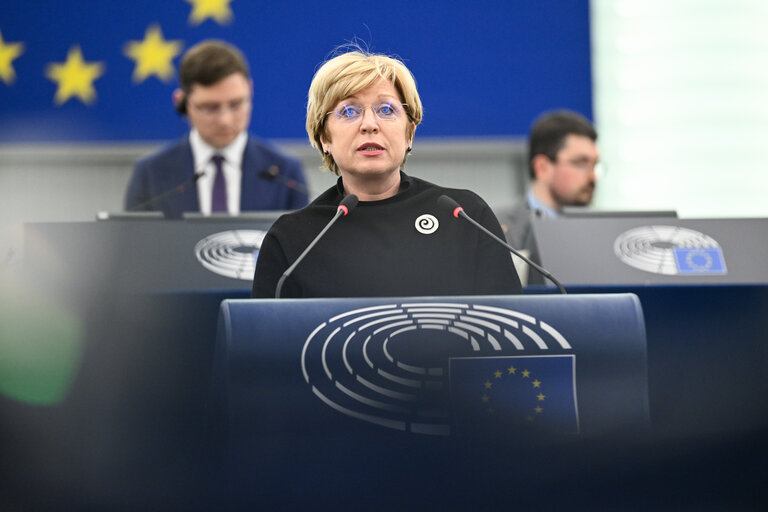 Photo 44 : EP Plenary session - Addressing EU demographic challenges: towards the implementation of the 2023 Demography Toolbox