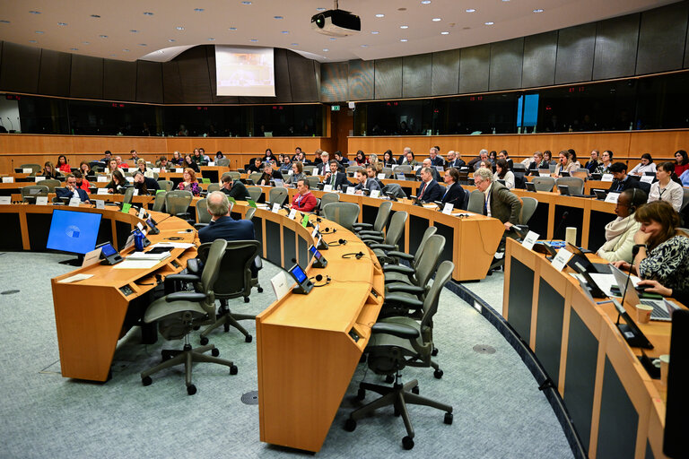 Fotografija 5: JURI - Hearing on the proposal for a Directive of the European Parliament and of the Council on adapting non-contractual civil liability rules to artificial intelligence (AI Liability Directive)