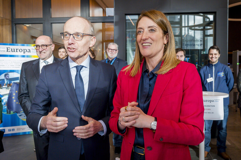 Fotografie 28: Inauguration of the Europa Experience in Luxembourg with the presence of Roberta METSOLA, EP President