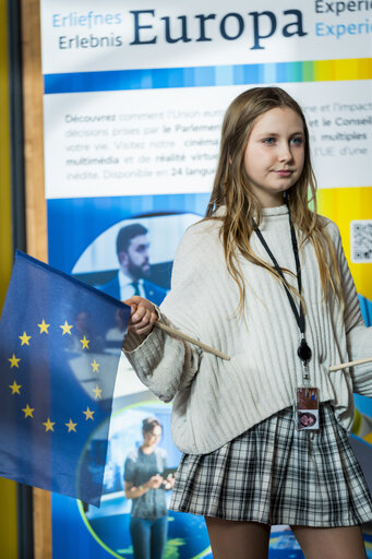 Φωτογραφία 23: Inauguration of the Europa Experience in Luxembourg with the presence of Roberta METSOLA, EP President