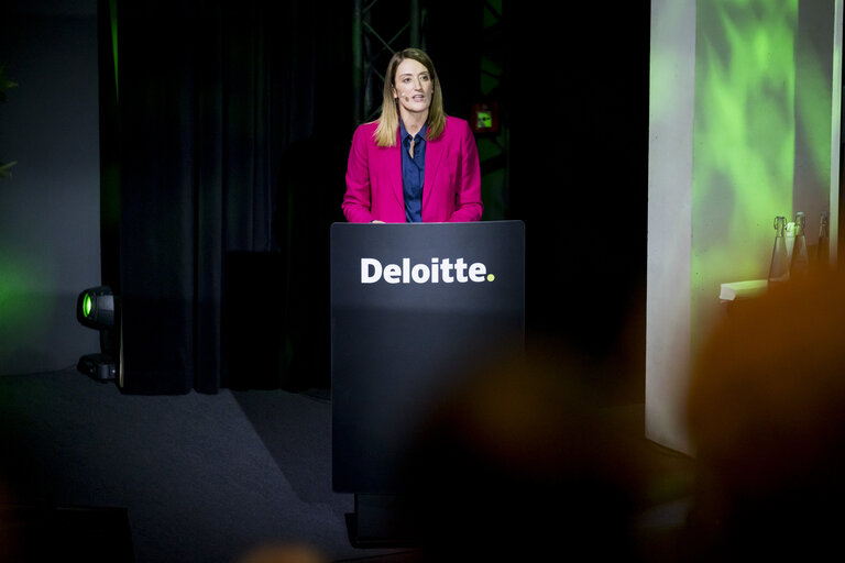 Roberta METSOLA, EP President participates at the 'Beyond Conference: Our Role in Shaping the Future', organized by Deloitte Lux