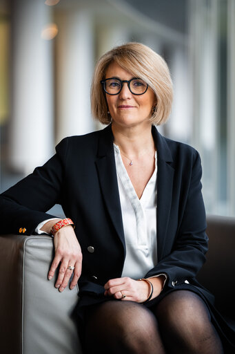 Fotogrāfija 12: Marie Pierre VEDRENNE in the EP in Brussels