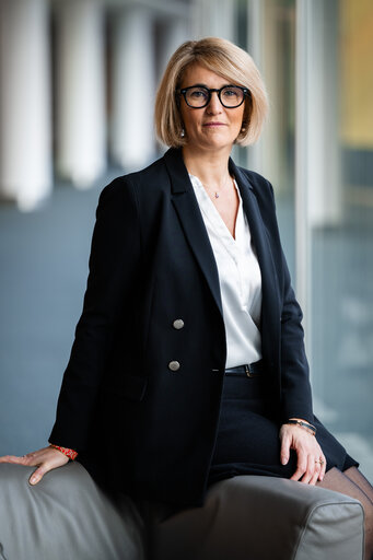 Fotogrāfija 10: Marie Pierre VEDRENNE in the EP in Brussels