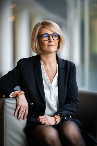 Fotogrāfija 13: Marie Pierre VEDRENNE in the EP in Brussels