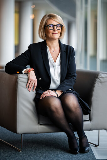 Fotogrāfija 15: Marie Pierre VEDRENNE in the EP in Brussels