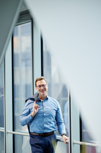 Fotografija 1: Vladimir PREBILIC in the EP in Strasbourg