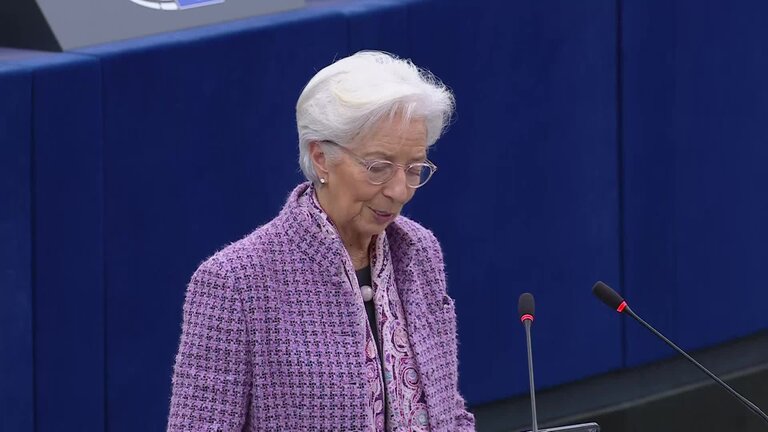 ECB – annual report 2024 in the presence of Christine LAGARDE, President of the ECB: Opening statement by Anouk VAN BRUG, Rapporteur, Christine LAGARDE, President of the European Central Bank and Maria Luís ALBUQUERQUE, European Commissioner