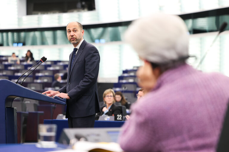 EP Plenary session - European Central Bank – Annual report 2024, in the presence of Christine LAGARDE, President of the ECB