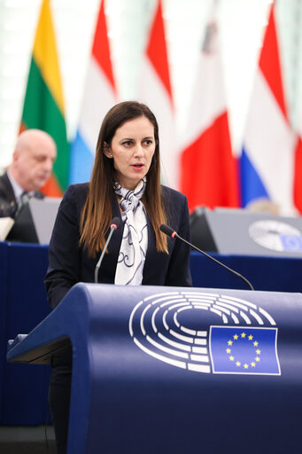 EP Plenary session - European Central Bank – Annual report 2024, in the presence of Christine LAGARDE, President of the ECB