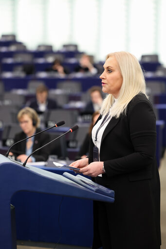 Foto 11: EP Plenary session - European Central Bank – Annual report 2024, in the presence of Christine LAGARDE, President of the ECB