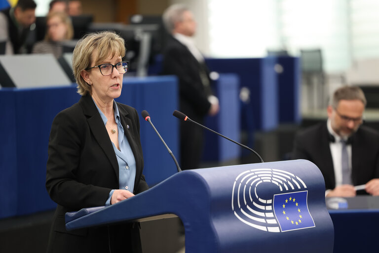 Foto 4: EP Plenary session - European Central Bank – Annual report 2024, in the presence of Christine LAGARDE, President of the ECB