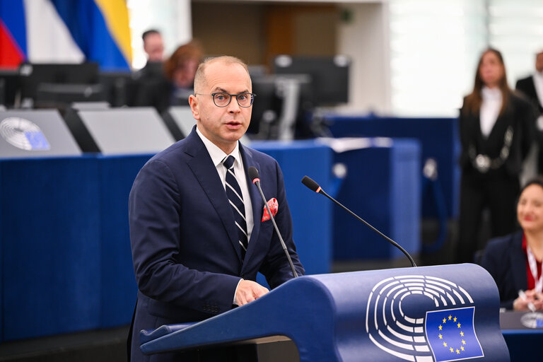 Photo 45: EP Plenary session - Preparedness for a new trade era: multilateral cooperation