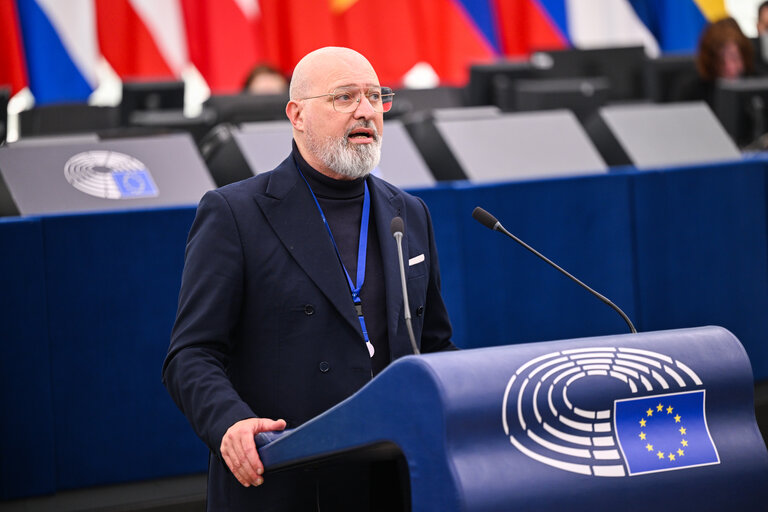 Photo 21: EP Plenary session - Preparedness for a new trade era: multilateral cooperation