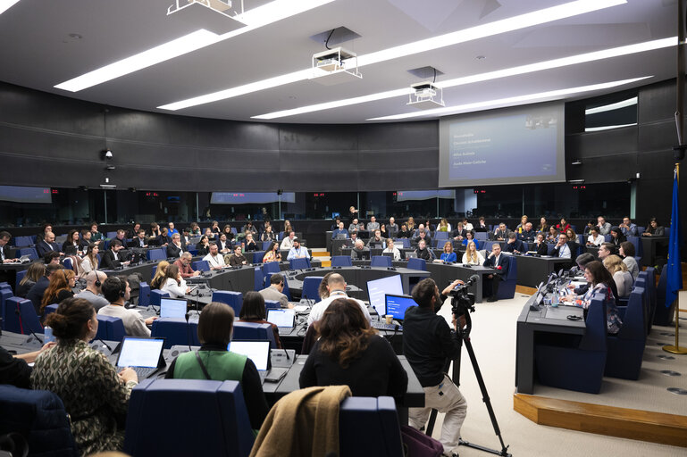 Photo 6: Media Seminar - Roundtable on ' Defending Europe's Digital Integrity: Addressing Social Media Challenges and Foreign Interference '