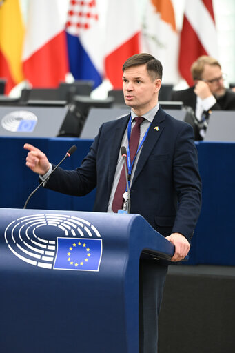 Fotografie 12: EP Plenary session - US AI chip export restrictions: a challenge to European AI development and economic resilience