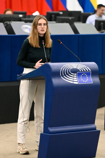 Foto 20: EP Plenary session - Silent crisis: the mental health of Europe’s youth