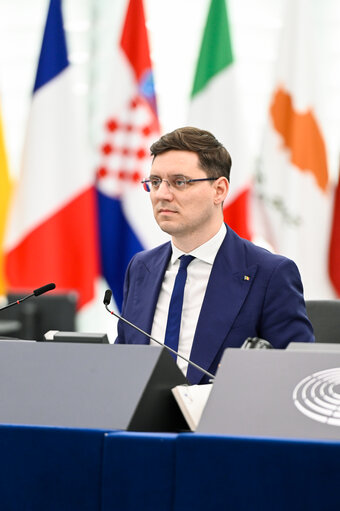 Fotografie 10: EP Plenary session - Silent crisis: the mental health of Europe’s youth