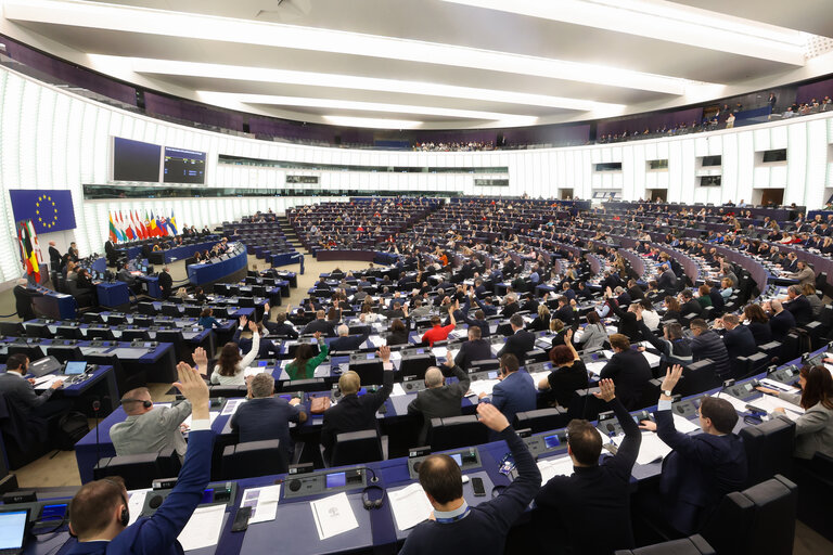 Foto 2: EP Plenary session - Voting Session