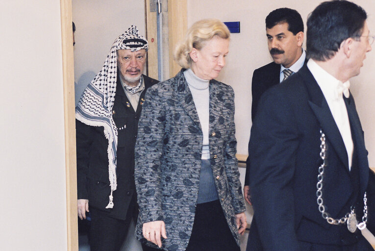 EP President meets with the President of the Palestinian National Authority