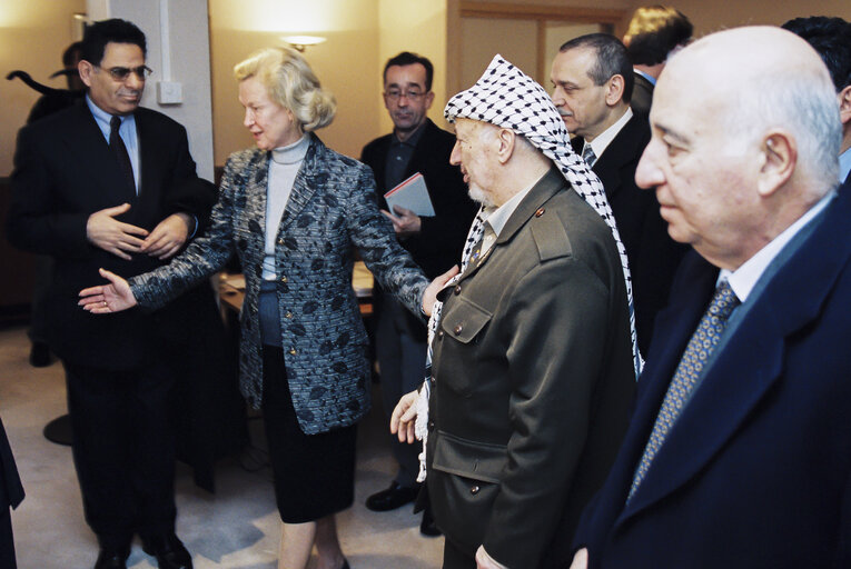 EP President meets with the President of the Palestinian National Authority