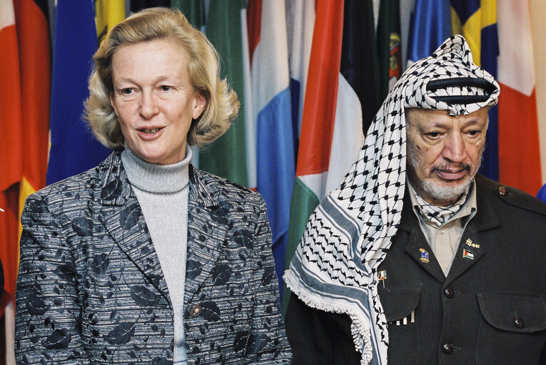EP President meets with the President of the Palestinian National Authority