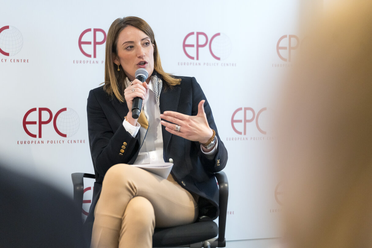 Speech by Roberta METSOLA, EP President at the European Policy Center (EPC) Thought Leadership Forum on defence and security